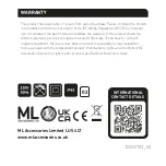 Preview for 8 page of ML Accessories TPR14LEDS Installation & Maintenance Manual