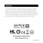 Preview for 8 page of ML Accessories UNDKIT3WWW Installation & Maintenance Manual