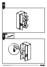 Предварительный просмотр 25 страницы ML MEBLE ARKO 01 Assembling Instruction