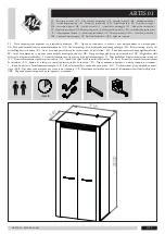 ML MEBLE ARTIS 01 Assembling Instruction предпросмотр