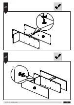 Предварительный просмотр 17 страницы ML MEBLE ARTIS 01 Assembling Instruction