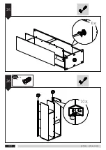 Предварительный просмотр 18 страницы ML MEBLE ARTIS 01 Assembling Instruction