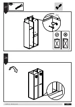 Предварительный просмотр 19 страницы ML MEBLE ARTIS 01 Assembling Instruction