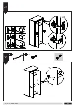 Предварительный просмотр 23 страницы ML MEBLE ARTIS 01 Assembling Instruction