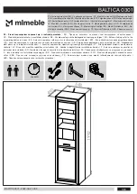 Preview for 1 page of ML MEBLE BALTICA 0301 Assembling Instruction