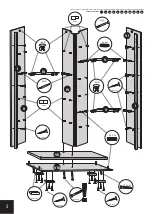 Preview for 3 page of ML MEBLE BONTI 04 Assembly Instructions