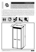 ML MEBLE CLERMONT 01 Assembling Instruction preview