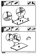 Предварительный просмотр 6 страницы ML MEBLE CLERMONT 01 Assembling Instruction