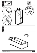 Предварительный просмотр 19 страницы ML MEBLE CLERMONT 01 Assembling Instruction