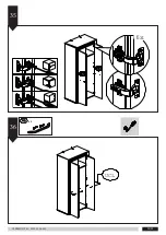 Предварительный просмотр 23 страницы ML MEBLE CLERMONT 01 Assembling Instruction