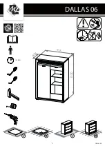 Предварительный просмотр 1 страницы ML MEBLE DALLAS 06 Manual