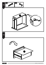 Предварительный просмотр 22 страницы ML MEBLE DROP 14 Assembling Instruction