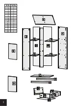 Preview for 2 page of ML MEBLE FJORD 04 Assembly Instructions Manual