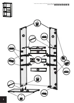 Preview for 4 page of ML MEBLE FJORD 04 Assembly Instructions Manual