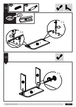 Предварительный просмотр 11 страницы ML MEBLE IQ 0601 Assembling Instruction