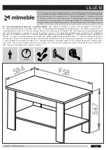 ML MEBLE LILLE 10 Assembling Instruction предпросмотр