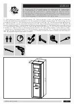 Preview for 1 page of ML MEBLE LUIS 03 Assembling Instruction