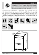 Preview for 1 page of ML MEBLE NEVIO 02 Assembly Instructions Manual