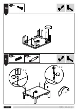 Предварительный просмотр 10 страницы ML MEBLE NEVIO 05 Assembling Instruction