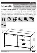 Preview for 1 page of ML MEBLE NEVIO 13 Assembling Instruction