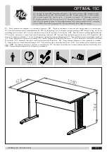 Preview for 1 page of ML MEBLE OPTIMAL 15C Assembling Instruction