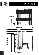 Preview for 2 page of ML MEBLE PRZ 117-01 Assembly Instructions Manual