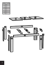 Предварительный просмотр 2 страницы ML MEBLE ST 140-01 Assembly Instructions Manual