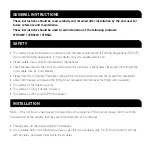 Preview for 2 page of ML CFR5WW Installation & Maintenance Manual