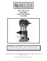 MLCS Rocky 30 9056 Instruction Manual preview