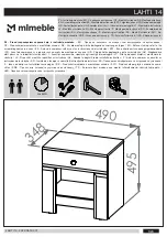 Preview for 1 page of mlmeble LAHTI 14 Assembling Instruction