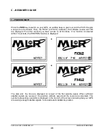 Предварительный просмотр 46 страницы MLR FX312 User Manual