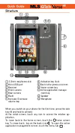 Предварительный просмотр 1 страницы MLS iQTalk Verse 4G Quick Manual