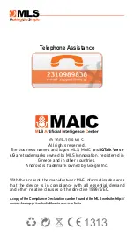 Предварительный просмотр 7 страницы MLS iQTalk Verse 4G Quick Manual