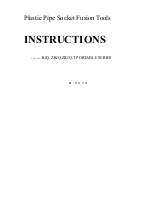 MM-Tech RJQ Series Instructions Manual preview