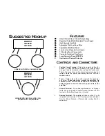 Preview for 3 page of MMATS Professional Audio D600.2 Owner'S Manual