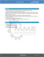 Предварительный просмотр 7 страницы MME Motorsport ARBT-01-2L Manual