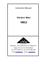 Preview for 1 page of MMF VM22 Instruction Manual