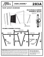 Preview for 2 page of MMI OUTDOOR TREK TENTS 283A Setup Instructions