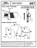 Предварительный просмотр 2 страницы MMI Trek Tents 247 Setup Instructions