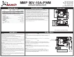 MMP 90V-10A-PWM Quick Manual предпросмотр