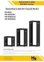 MN Mounting Solutions SR-600 Series Assembly Manual preview