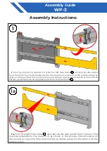 Предварительный просмотр 2 страницы MN Mounting Solutions WP-3 Assembly Manual