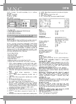 Предварительный просмотр 3 страницы MNC PILOT 39718 Manual