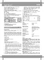 Предварительный просмотр 4 страницы MNC PILOT 39718 Manual