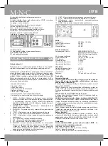 Предварительный просмотр 5 страницы MNC PILOT 39718 Manual