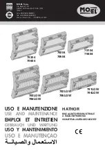 Предварительный просмотр 1 страницы MO-EL 79104 Use And Maintenance