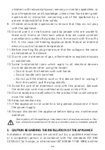 Предварительный просмотр 10 страницы MO-EL 79104 Use And Maintenance