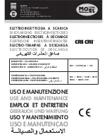 Preview for 1 page of MO-EL CRI-CRI 300 Use And Maintenance