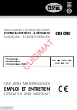 MO-EL CRI CRI 304 Use And Maintenance preview