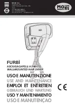 MO-EL FURBI 720 Use And Maintenance Manual preview